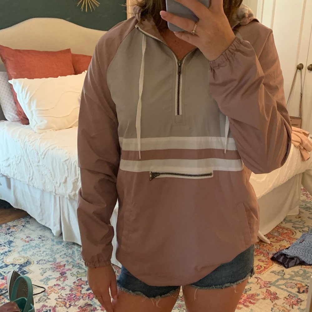 Zine Windbreaker Jacket